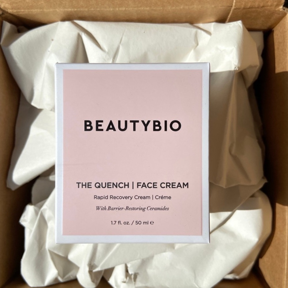 New BeautyBio The Quench Rapid Recovery Facial Moisturizer with Barrier Ceramide